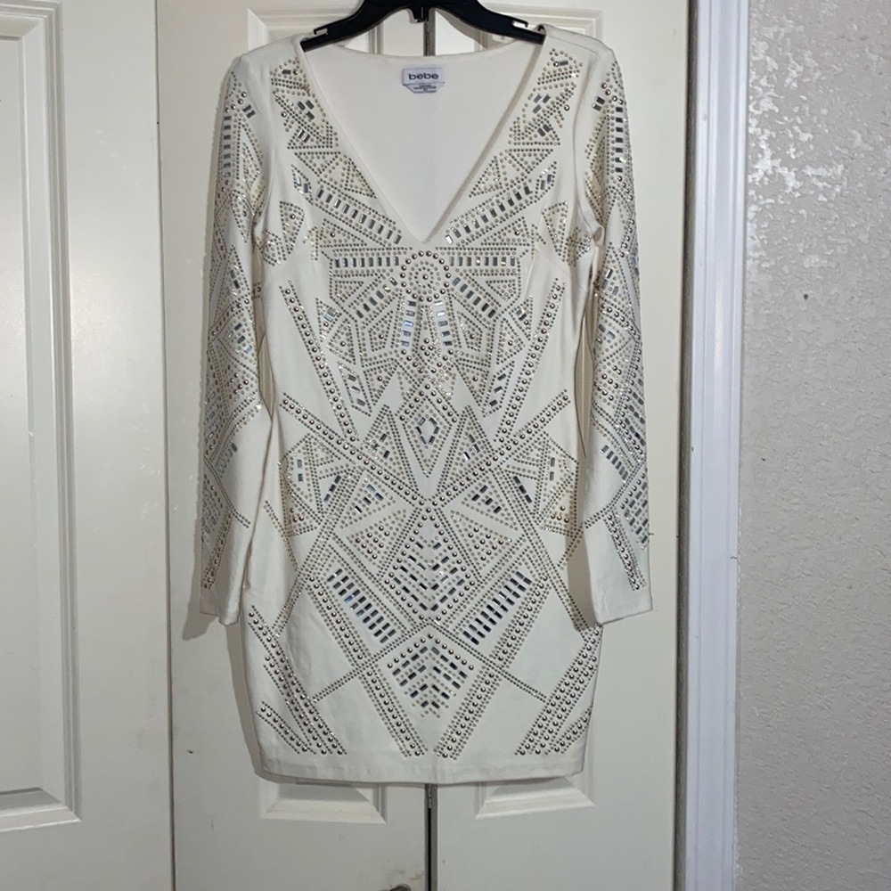 Sparkling Bebe dress for multiple occasions